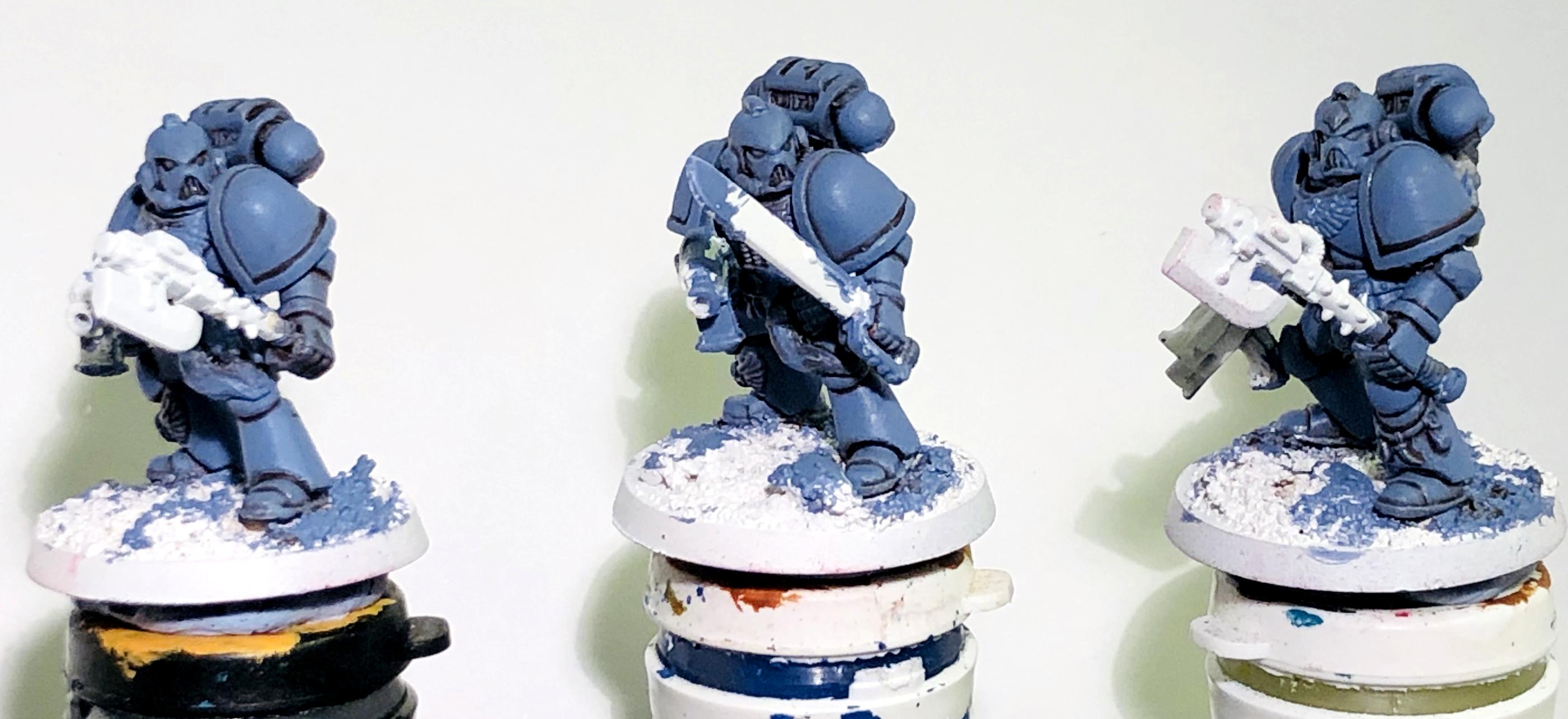 Blood Claws - Lupi Di Sangue Space Wolves #17579 - Warhammer 40.000 (Non Dipinti, Non Montati)